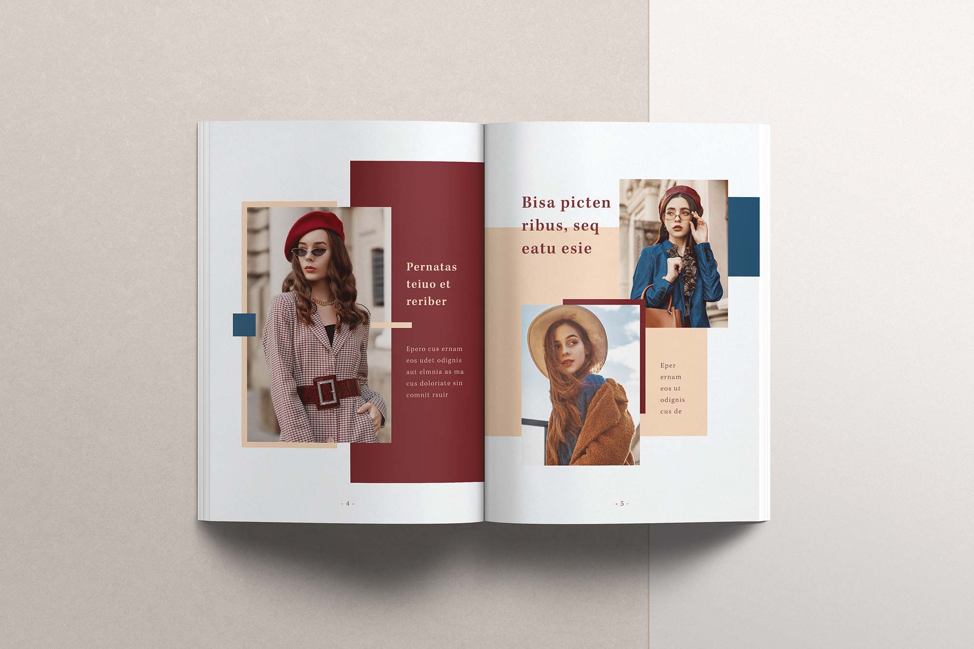 Free InDesign Magazine Template